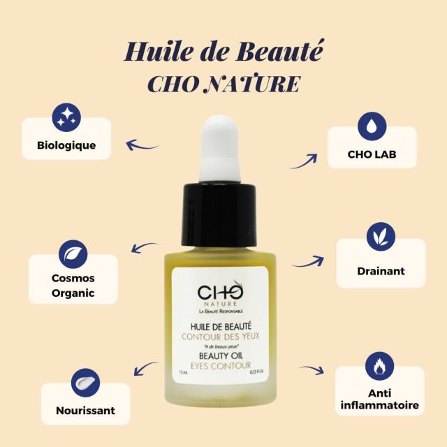 ✨ L'élégance réside dans les détails, et vos yeux méritent une attention particulière. Votre allié pour un regard éclatant : l'Huile de Beauté Cho Nature, fabriquée à Grasse !

💧 Une formule délicate et naturelle.
✨ Réduit les cernes et les poches.
🌿 Hydrate et adoucit la peau.

Faites-vous conseiller par nos expertes !

#centrethetys #soin #soinvisage #visage #contourdesyeux #yeux #chonature #cosmetiquebio