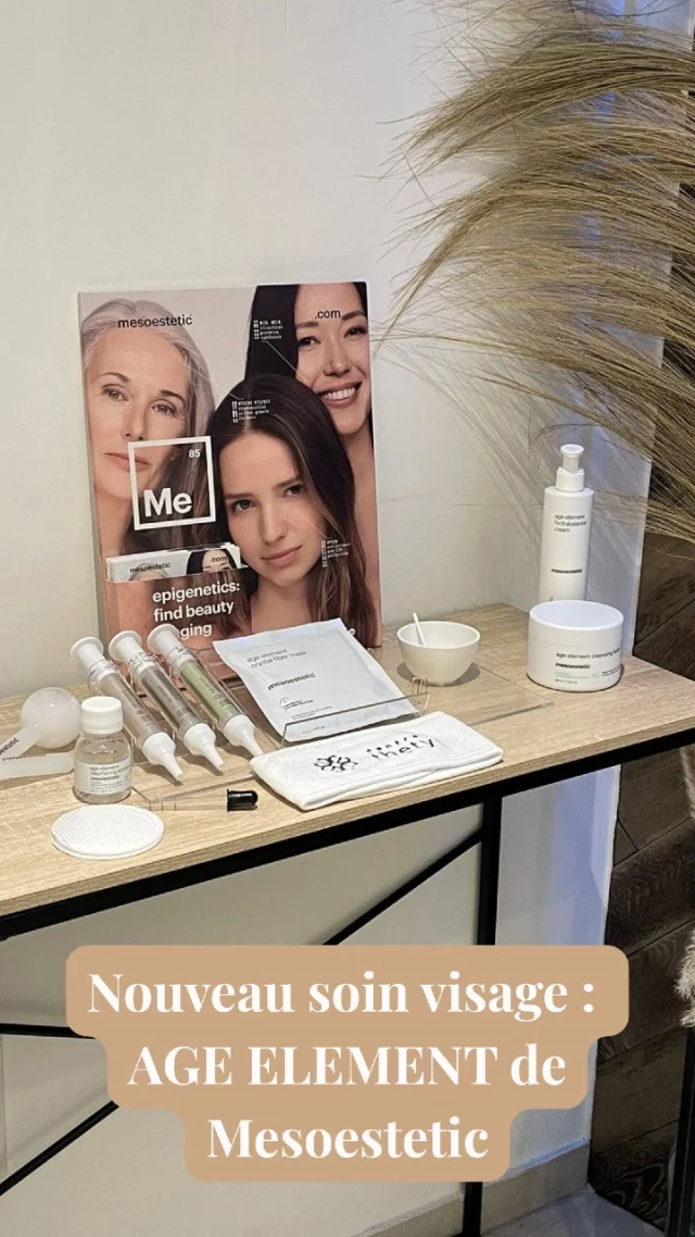 🌿✨ Nouveau soin visage : AGE ELEMENT de Mesoestetic

Chez Thetys, nous avons choisi Age Element pour son efficacité… mais aussi pour la douceur de son approche.

Il ne s’agit pas seulement de lisser les rides. Il s’agit de prendre soin de vous, en profondeur.
Parce que prendre soin de soi, c’est aussi ralentir le temps avec élégance.

🌟 Anti-âge nouvelle génération
💉 Sans aiguilles, 100% sensoriel
📍 Disponible dans nos centres d’Antibes, Cannes et Pégomas
🔬 Testé et approuvé par nos expertes beauté
📩 Prenez rendez-vous en message privé ou via www.centrethetys.fr

#AgeElement #Mesoestetic #SoinVisage #AntiAge #CentreThetys #PeauLumineuse #SkinCareAddict #BeautéInnovante