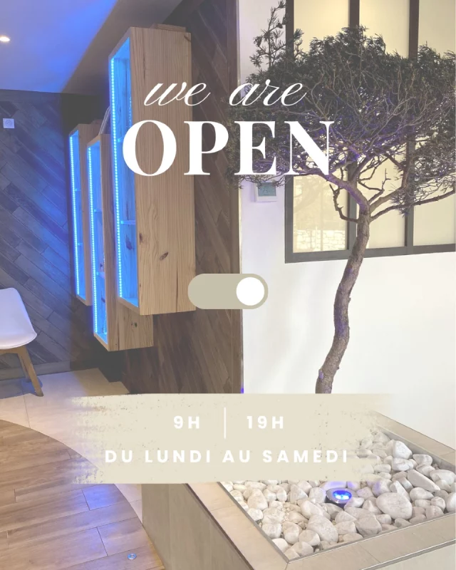Nous sommes ouverts !

Venez profiter d’un moment rien que pour vous dans nos centres Thetys.

Du lundi au samedi, notre équipe vous accueille de 9h à 19h pour vous offrir le meilleur des technologies esthétiques visage, corps et cheveux.
Prenez le temps de vous détendre, de sublimer votre peau et de révéler votre beauté naturelle, dans un cadre apaisant et chaleureux.

📍 Antibes – Cannes – Pégomas

Réservez dès maintenant votre créneau et laissez-nous prendre soin de vous.

#CentreThetys #Beauté #SoinsVisage #SoinsCorps #Minceur #AntiÂge #BienÊtre #Esthétique #SoinsBeauté #BeautéNaturelle #InstitutBeauté #Cryolipolyse #JetPeel #iPulse #Icoone #EpilationDéfinitive #Cannes #Antibes #Pégomas #LeCannet #Vallauris #GolfeJuan #JuanLesPins #Biot #SophiaAntipolis #Valbonne #VilleneuveLoubet #LaColleSurLoup #SaintPaulDeVence