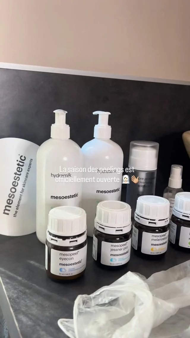 Le moment parfait pour repartir sur une peau neuve. Les peelings Mesoestetic sont prêts. Et vous ? #peeling #mesoestetic #peelingvisage #tachepigmentaire #acnetreatment #soinvisage #skincare #côtedazur