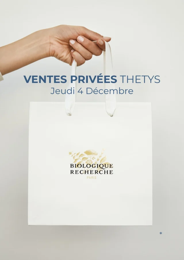 SAVE THE DATE ‼️ Ventes privées exceptionnelles le JEUDI 4 DÉCEMBRE sur tous nos produits 🚨
De -10% jusqu'à -50%, c'est l'occasion parfaite pour se faire plaisir (ou offrir) avant les fêtes ! ✨

On vous attends nombreux dans nos centres d'Antibes, Cannes et Pégomas.

#ventesprivées #biologiquerecherche #mesoestetic #thalgo #dlabnutricosmetics #offredumoment  #cadeaunoel #listenoel